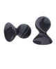 Φόρτωση εικόνας στο πρόγραμμα προβολής Gallery, Sportsheets Velvet Noir Silicone Nipple Sucker - Black