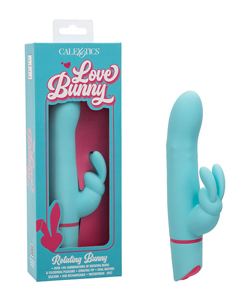Lataa kuva gallerian katseluohjelmaan, Love Bunny Rotating Bunny - Blue