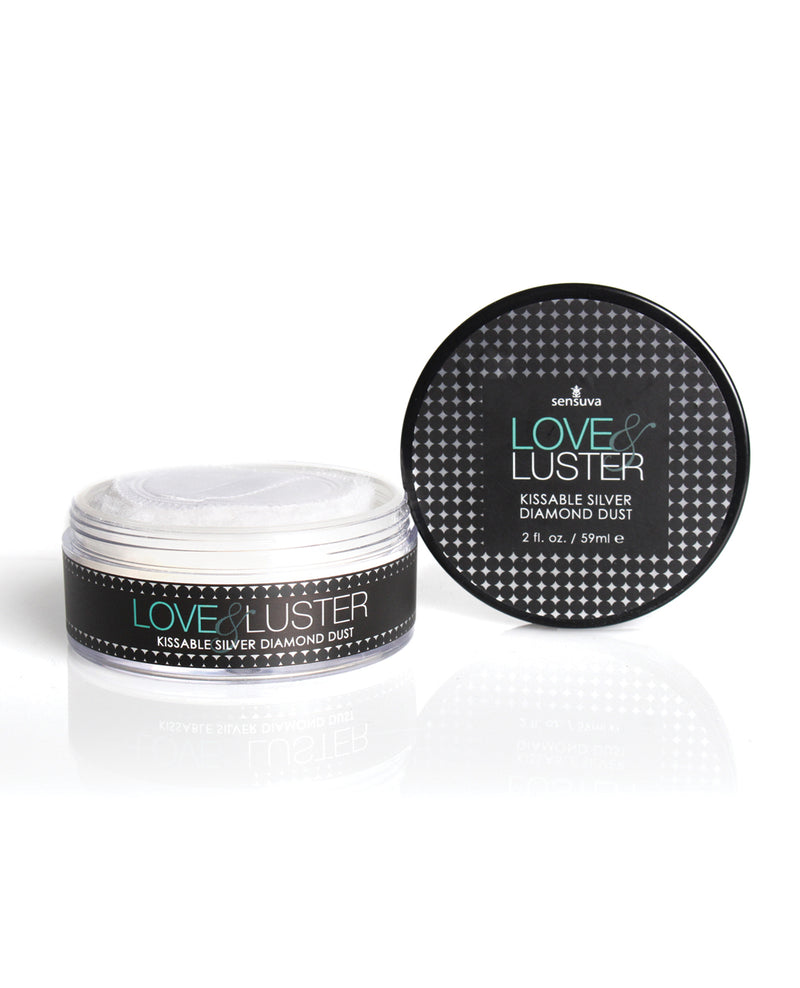 Load image into Gallery viewer, Sensuva Love & Luster Kissable Diamond Dust - 2 oz Jar