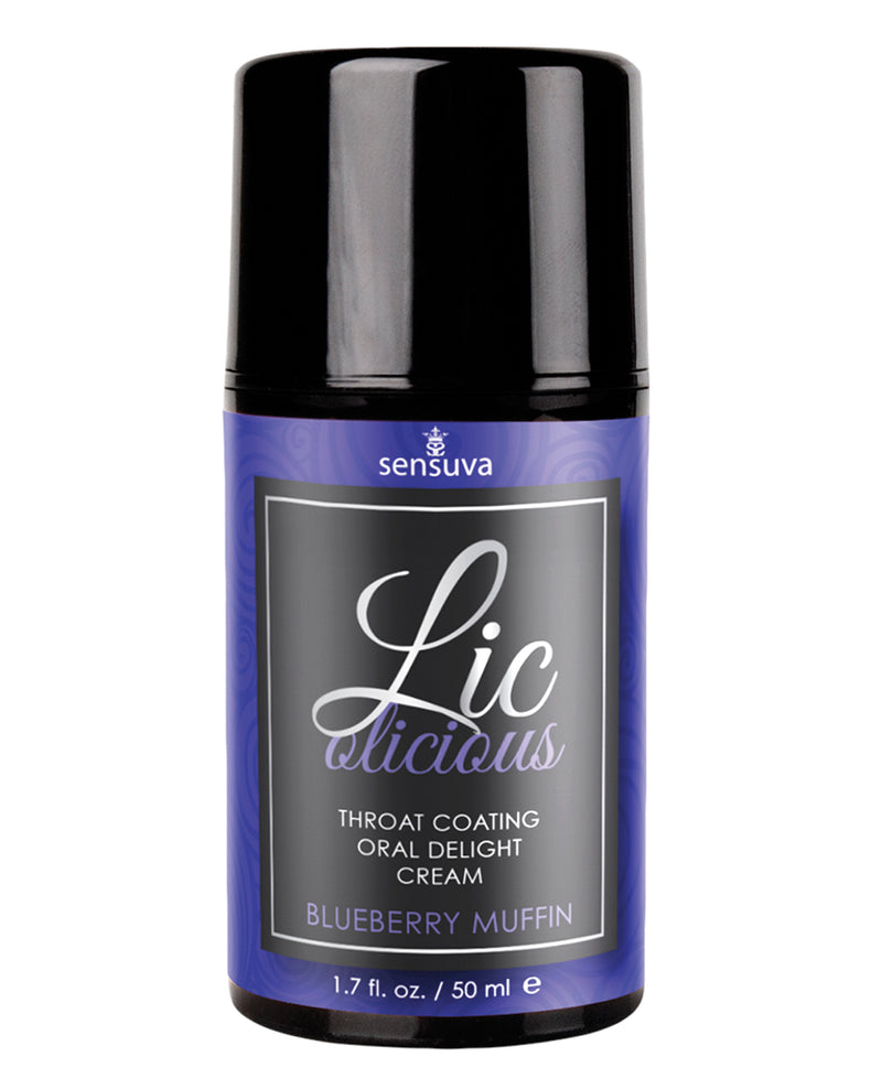 Afbeelding laden in Galerijviewer, Lic O Licious Oral Delight Cream - 1.7 oz Blueberry Muffin