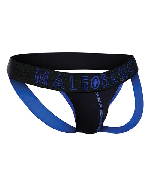 Lataa kuva gallerian katseluohjelmaan, Male Basics Neon Jockstrap Royal MD