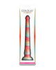 Cargue la imagen en el visor de la galería, Colours Stacked 12" Dildo - Red/Gold