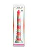 Cargue la imagen en el visor de la galería, Colours Stacked 12" Dildo - Red/Gold