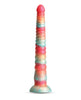 Cargue la imagen en el visor de la galería, Colours Stacked 12" Dildo - Red/Gold