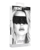 Charger l'image dans la visionneuse de la galerie, Shots Ouch Black & White Lace Mask w/Elastic Straps - Black