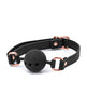 Carica l'immagine nel visualizzatore Galleria, Bondage Couture Ball Gag - Black