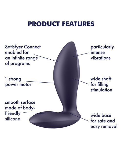 Load image into Gallery viewer, Satisfyer Power Plug - Plum