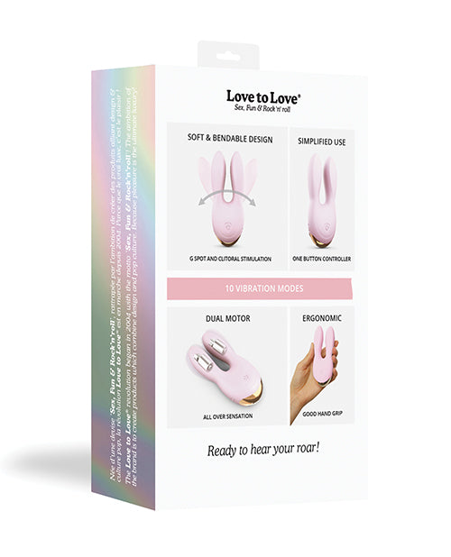 Carica l'immagine nel visualizzatore Galleria, Love to Love Hear Me Flexible Ear Stim - Baby Pink