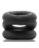 Cargue la imagen en el visor de la galería, Anillo para pene y estirador de testículos Oxballs Z-Balls Zig Zag - Edición especial Night