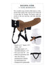 Indlæs billede i gallerifremviser, Selopa Our First Hollow Strap On - Dark