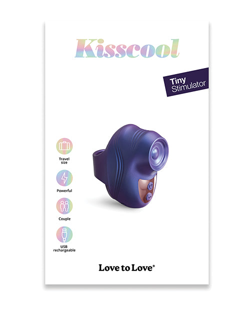 Indlæs billede i gallerifremviser, Love to Love Kisscool Tapping Finger Vibe - Midnight Indigo