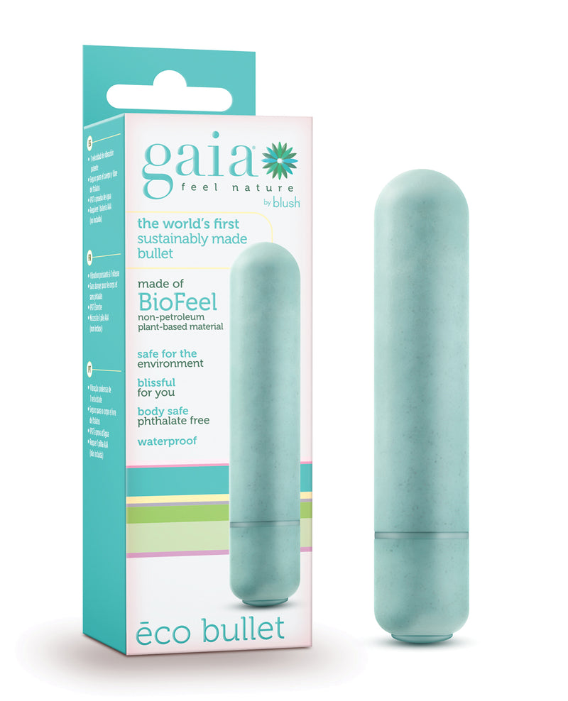 Cargue la imagen en el visor de la galería, Blush Gaia Eco Bullet Aqua Vibrator Biofeel Plant Based Material