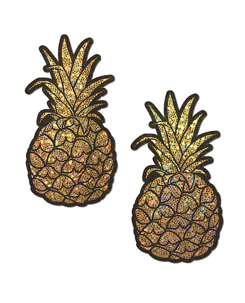 Încărcați imaginea în vizualizatorul Galerie, Pastease Premium Glitter Pineapple - Gold O/S