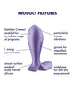 Bild in den Galerie-Viewer laden, Satisfyer Intensity Plug - Purple