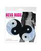 Cargue la imagen en el visor de la galería, Neva Nude Ying Yang Holographic Fun Pasties - Black/Silver O/S