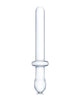 Cargue la imagen en el visor de la galería, Dildo clásico liso de vidrio de 9.25" con doble extremo - Transparente