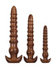 Charger l'image dans la visionneuse de la galerie, Evolved Twisted Love 3 pc Plug Set - Gold