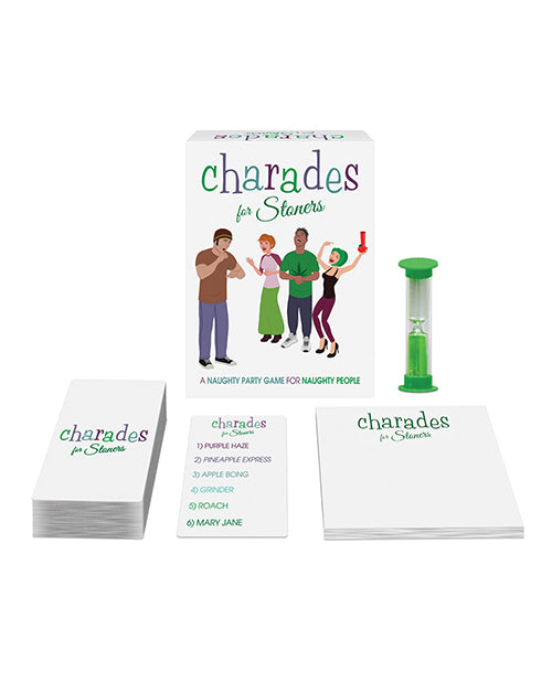 Indlæs billede i gallerifremviser, Charades For Stoners Adults Party Game 420 Themed Edition