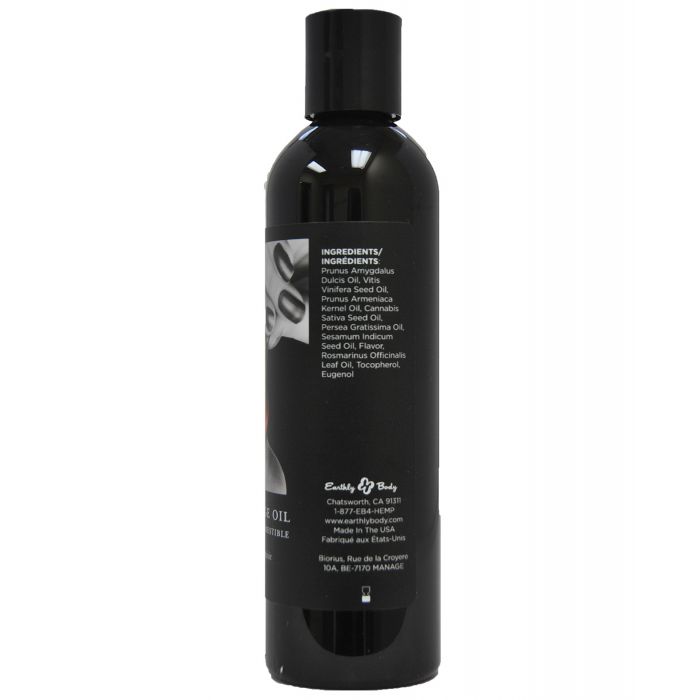 Cargue la imagen en el visor de la galería, Aceite de masaje comestible Earthly Body - 8 oz Cereza