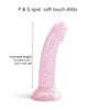Load image into Gallery viewer, Love to Love Curved Suction Cup Dildolls Starlight - Pink