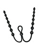 Cargue la imagen en el visor de la galería, Ass-sation Dual-Ended Anal Beads - Black