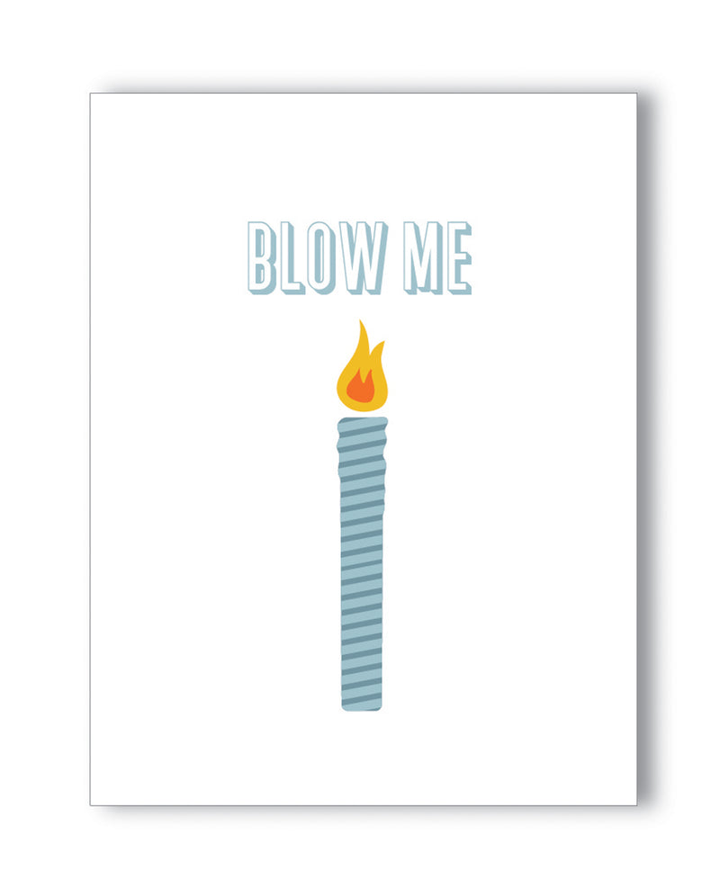 Indlæs billede i gallerifremviser, Blow Me Birthday Naughty Greeting Card
