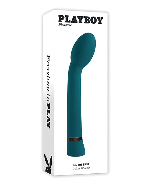 Load image into Gallery viewer, Playboy Pleasure On The Spot G-Spot Vibrator - Deep Teal