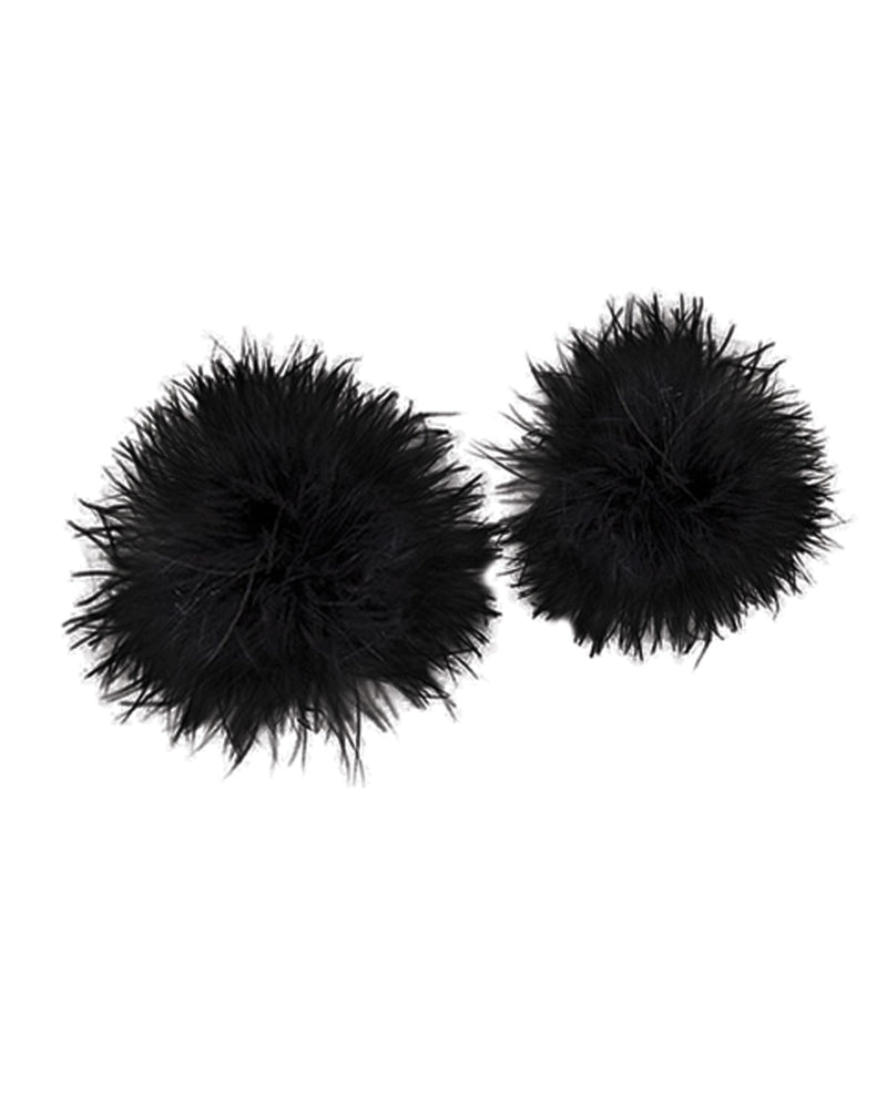 Load image into Gallery viewer, Nipplicious Furball Pasties - Black