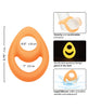 Afbeelding laden in Galerijviewer, Alpha Liquid Silicone Glow in the Dark Teardrop Cock Ring