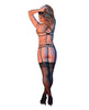 Load image into Gallery viewer, Sexy Time Melissa Strappy Bra, Garter & G-String Black S/M