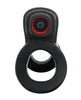Load image into Gallery viewer, Hunky Junk Revhammer Shaft Vibe Ring - Tar Ice w/Red Vibe