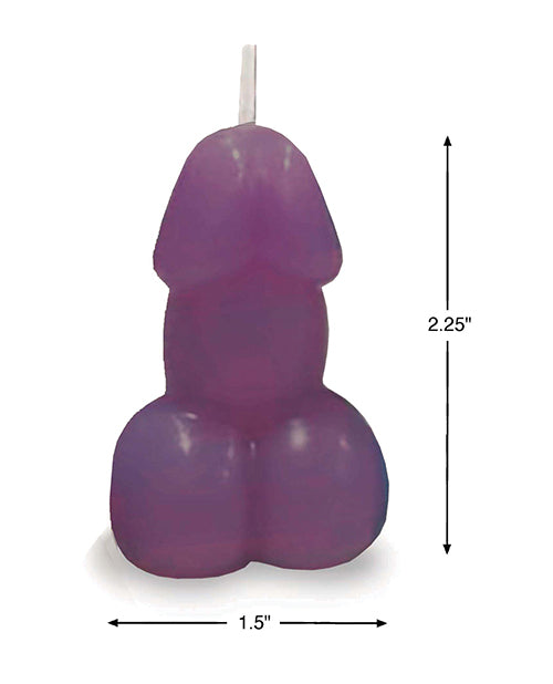 Încărcați imaginea în vizualizatorul Galerie, Eden's Penis Candle - Purple - Vanilla