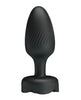 Load image into Gallery viewer, Pretty Love Varian Large Butt Plug w/Multi Color Bottom Light - Black