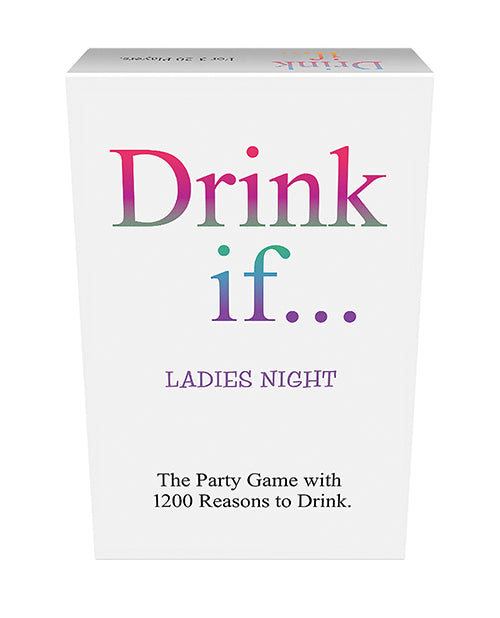 Load image into Gallery viewer, Drink If... Ladies Night Card Game