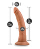 Ladda bilden i Galleri Viewer, Blush Dr Skin Glide 7.5 Inch Self Lubricating Dildo Mocha