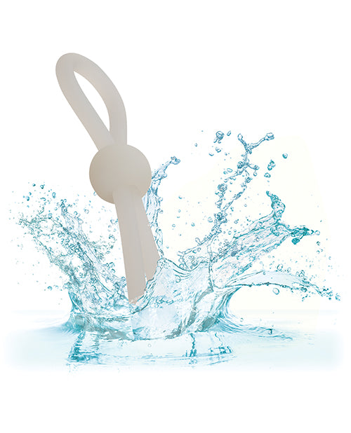 Φόρτωση εικόνας στο πρόγραμμα προβολής Gallery, Alpha Liquid Silicone Lasso Cock Ring - Natural