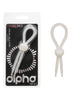 Φόρτωση εικόνας στο πρόγραμμα προβολής Gallery, Alpha Liquid Silicone Lasso Cock Ring - Natural