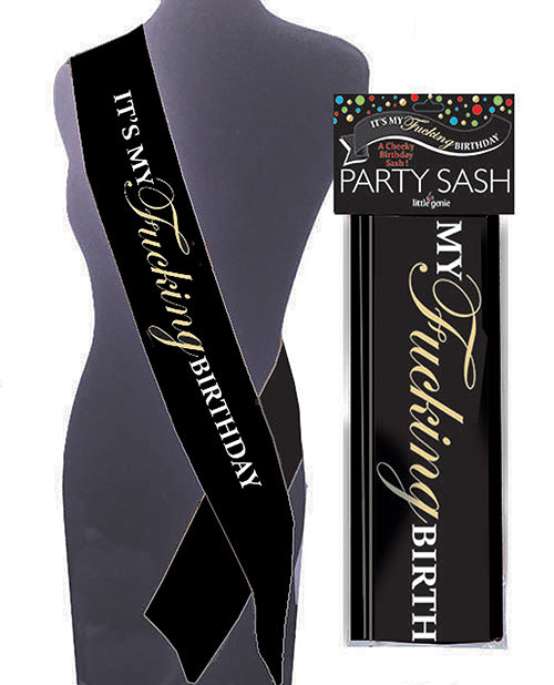 Load image into Gallery viewer, It's My Fucking Birthday Sash