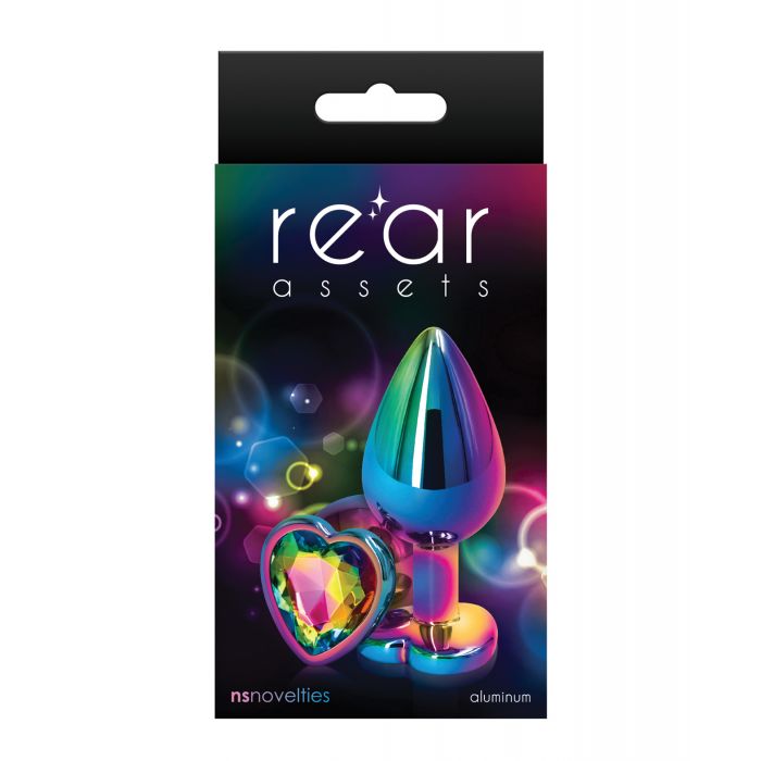 Załaduj obraz do przeglądarki galerii, Rear Assets Multicolor Heart Medium - Rainbow