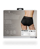 Lataa kuva gallerian katseluohjelmaan, Shots Ouch Vibrating Strap On Brief - Black XS/S