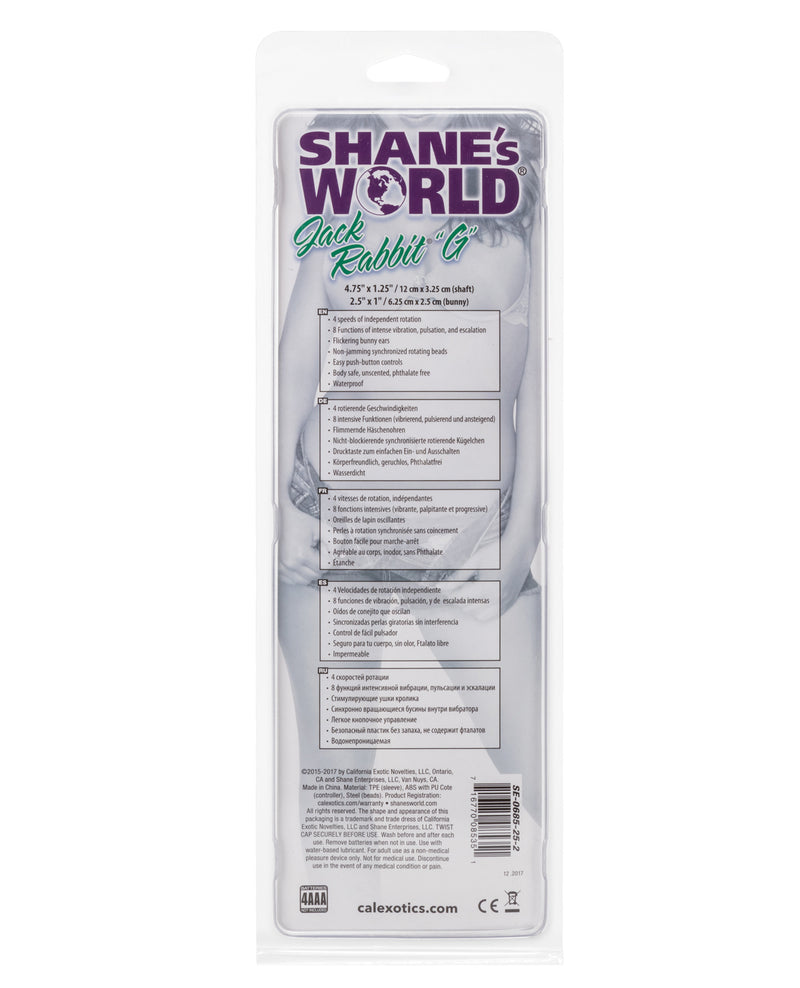 Afbeelding laden in Galerijviewer, Shane's World Jack Rabbit G - Purple