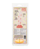 Cargue la imagen en el visor de la galería, Glow Stick Mushroom Suction Cup Glow-in-the-Dark Dildo - Orange