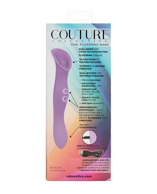 Load image into Gallery viewer, Couture Dual Flickering Wand - Purple