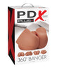 Afbeelding laden in Galerijviewer, PDX Plus 360 Banger Brown Masturbator For All Position Pleasure And Stimulation