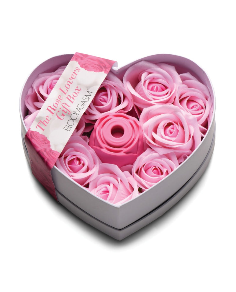 Cargue la imagen en el visor de la galería, Inmi Bloomgasm The Enchanted 10X Rose Stimulator Lovers Gift Box - Pink