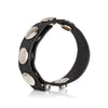 Load image into Gallery viewer, COLT Leather C/B Strap 5 Snap Fastener - Black