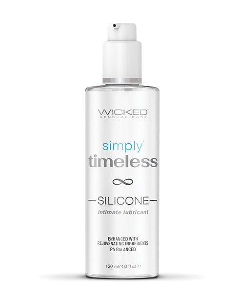 Indlæs billede i gallerifremviser, Wicked Sensual Care Simply Timeless Silicone Lubricant - 4 oz