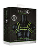 Load image into Gallery viewer, Shots Ouch Chest Bulldog Harness - Glow in the Dark L/XL
