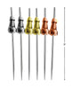 Carica l'immagine nel visualizzatore Galleria, Glitterati Penis Hors Doeuvre Picks Set of 6 7 Inch