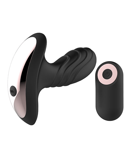 Load image into Gallery viewer, Gender Fluid Buzz Anal Vibe w/Remote - Black